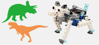 レベル5 リンク機構で4足歩行 新潟県長岡市ロボットみんなのプログラミング教室