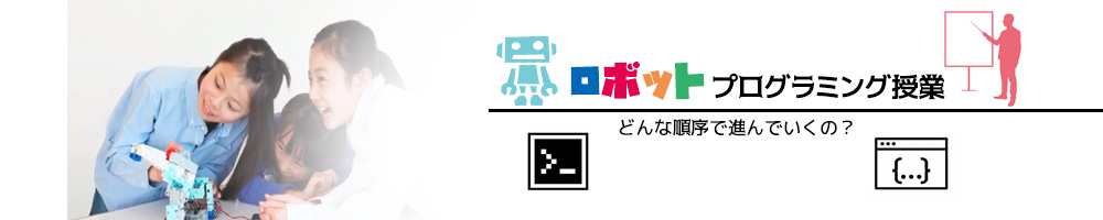 ロボットプログラミング授業の流れ 新潟県長岡市子ども向けロボットプログラミング教室